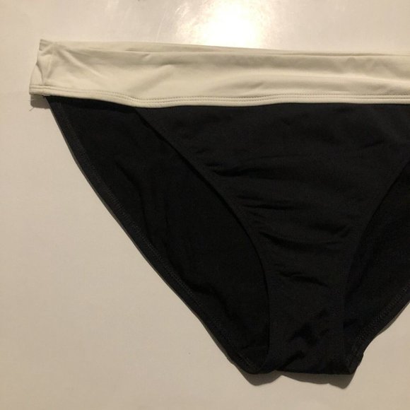 Yarn & Sea black white swim bottom size large L new - Picture 2 of 8